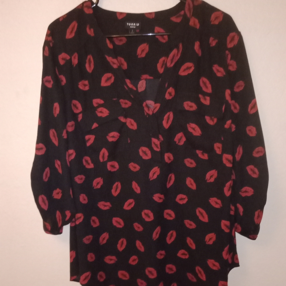 Torrid size 2 Blouse
